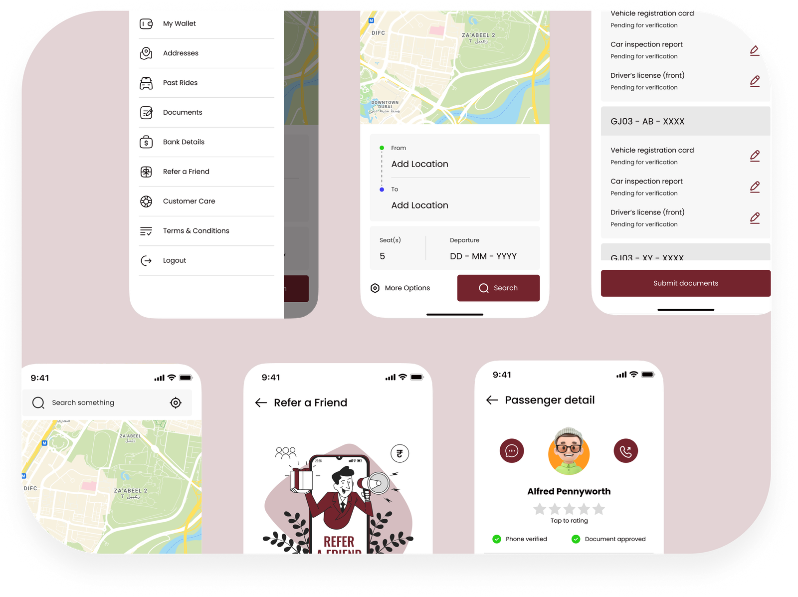 Goviens Urban Mobility App Showcase